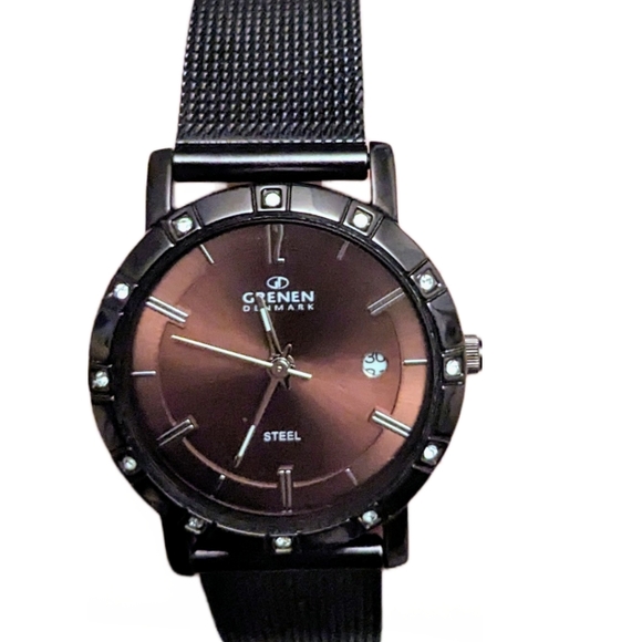 Skagen Accessories - Skagen Grenen Denmark M-21SDDD Water Resistant Stainless Steel Mesh Band Watch